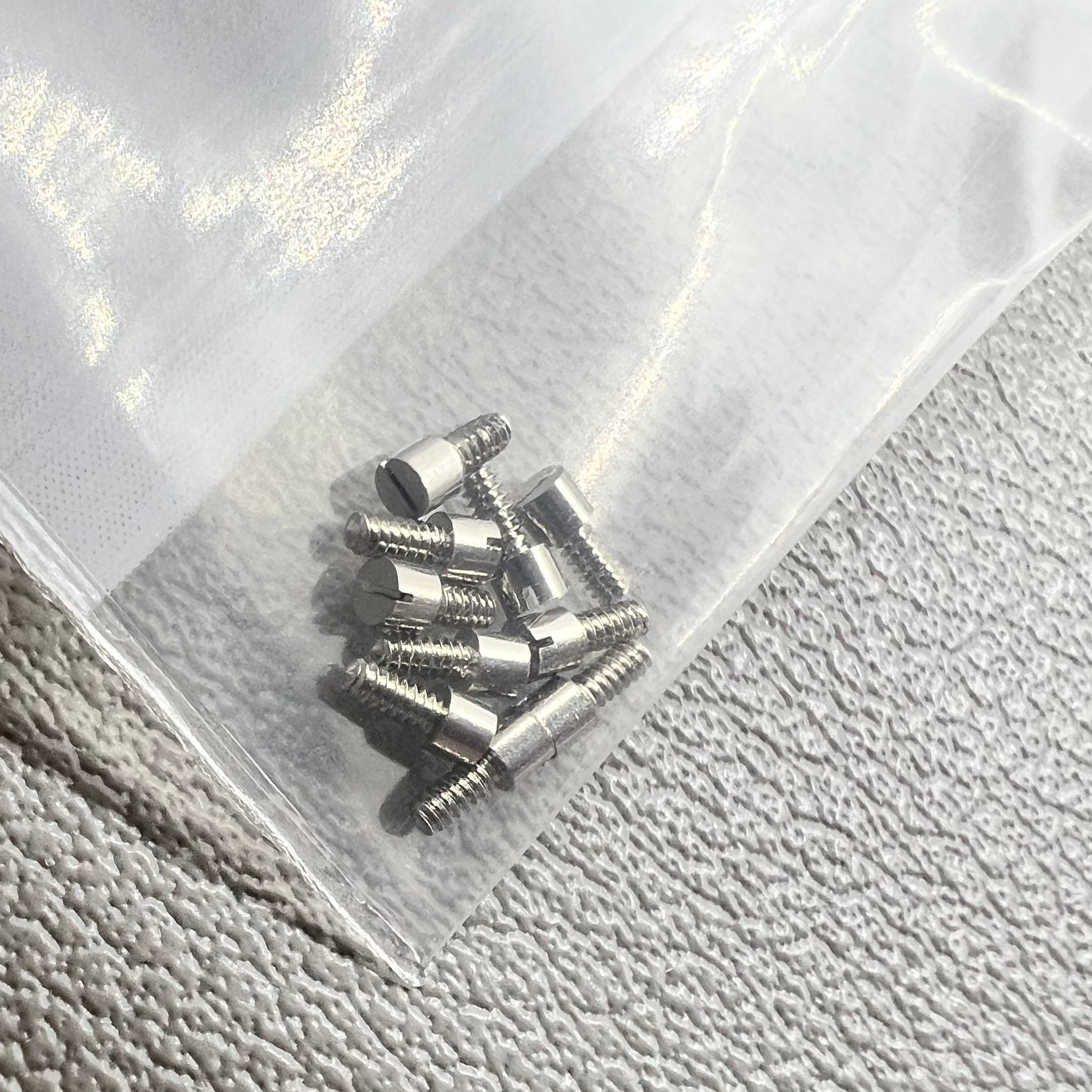10 PIECES Screws of Watch Dial Feet Generic for China Made 7120 Movement