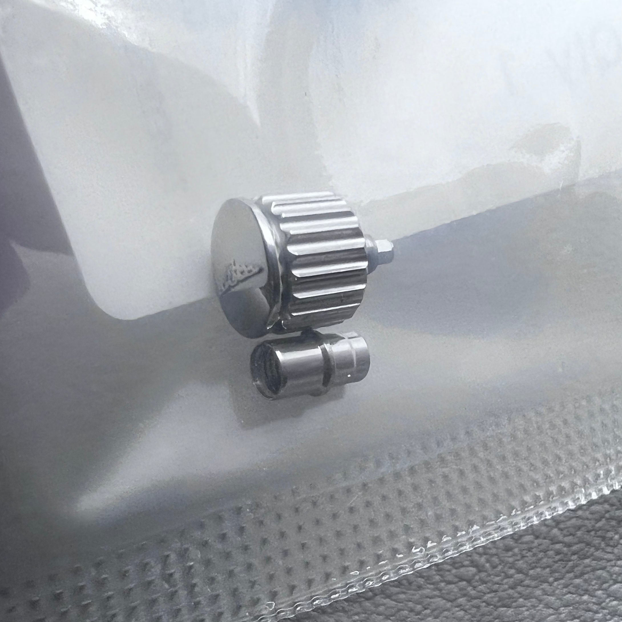 Silver Replacement Watch Crown Generic for Conquest L3.782.4