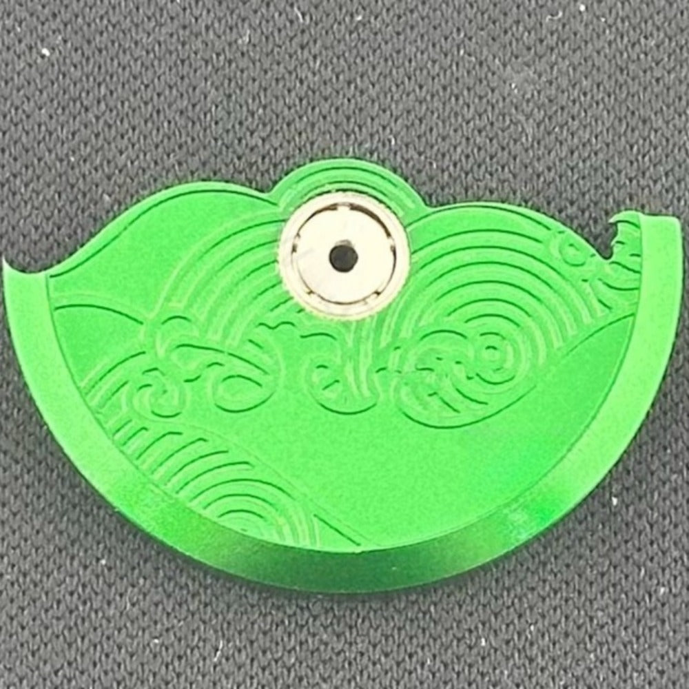 Modified Green Auspicious Clouds Rotor Oscillating Weight for NH35 NH36 Movement