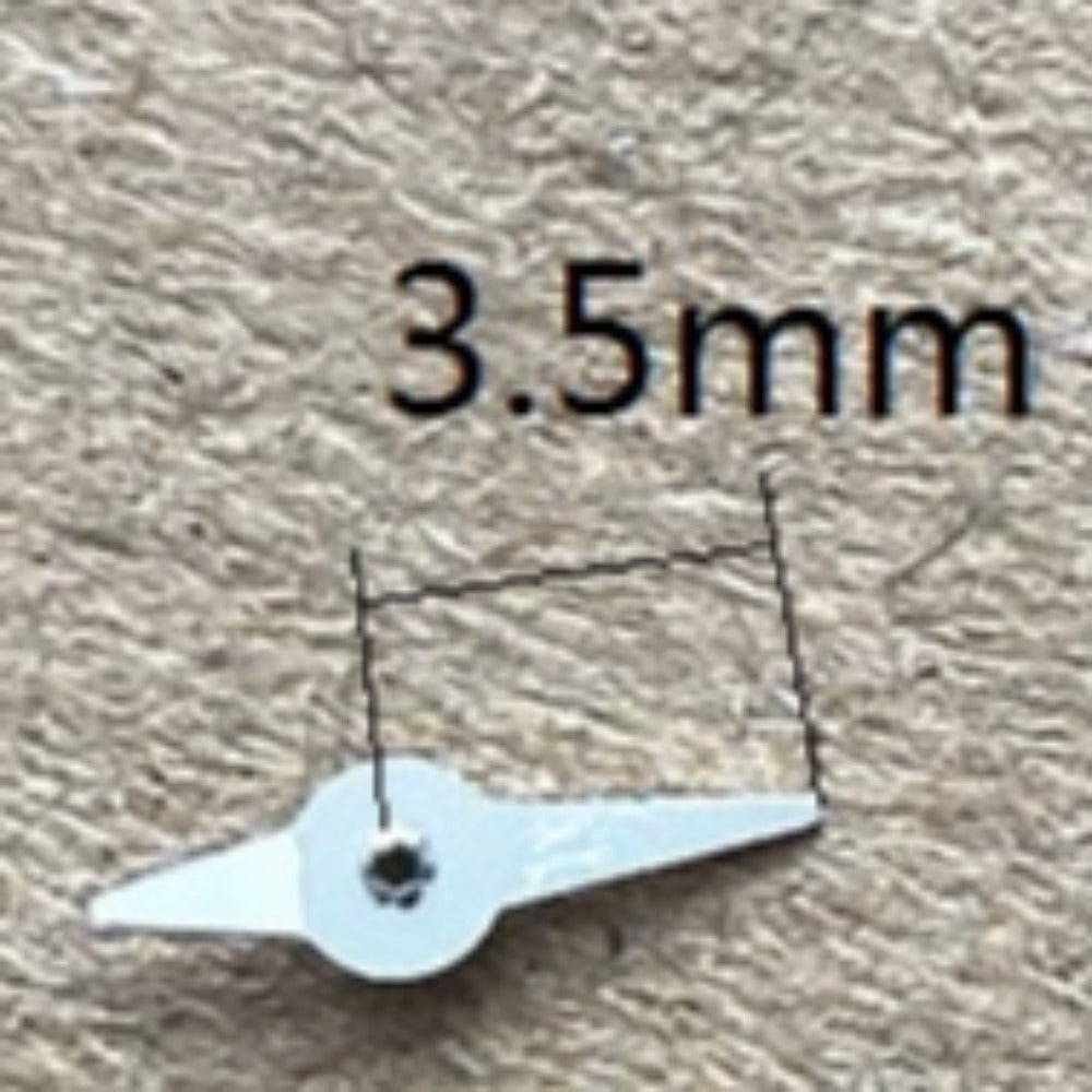 3pcs 3.5mm Silver Watch Small Second Hands for Miyota JS15 Quartz Watch Parts