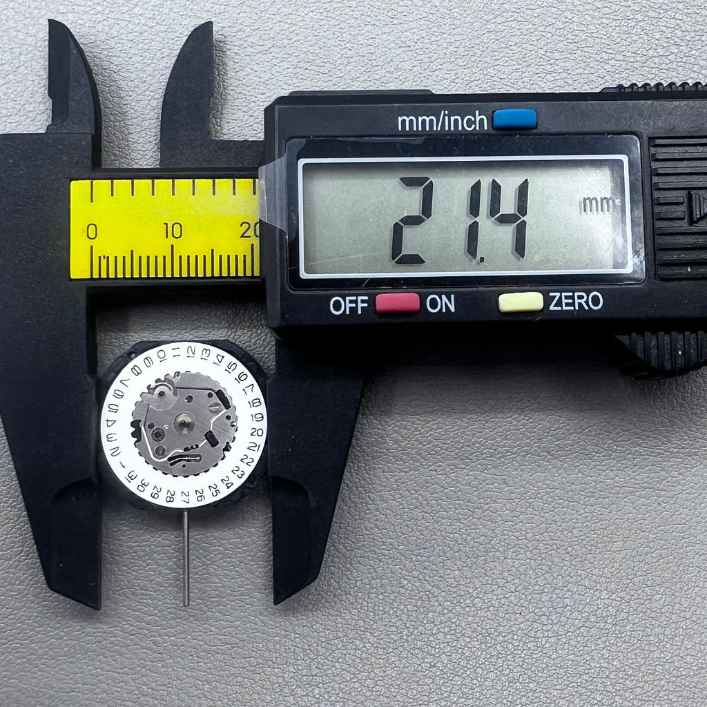 Japan VX39 Quartz Movement 3 Hands Single Calendar