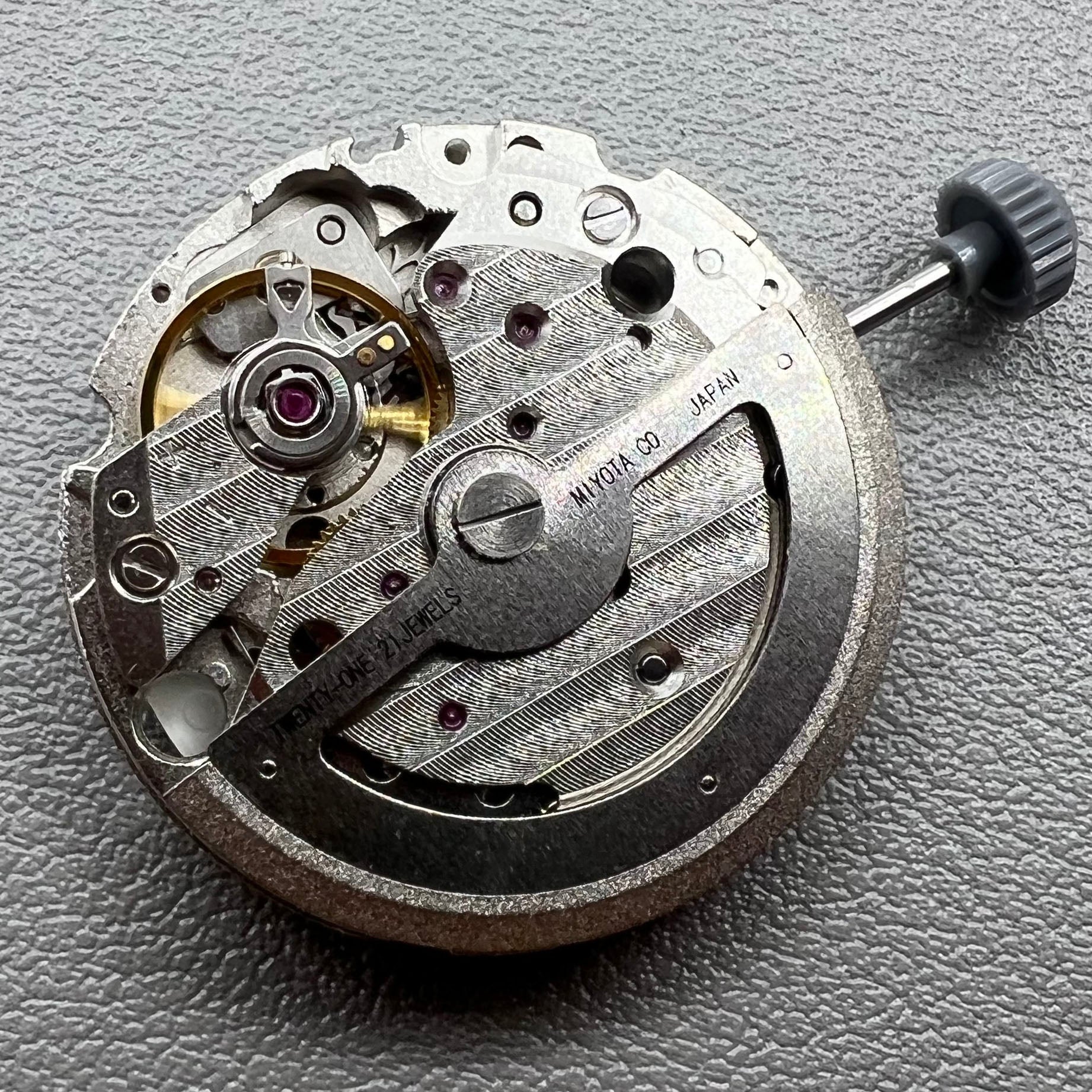 Japan Miyota 8218 Automatic Mechanical Movement 2 Hands