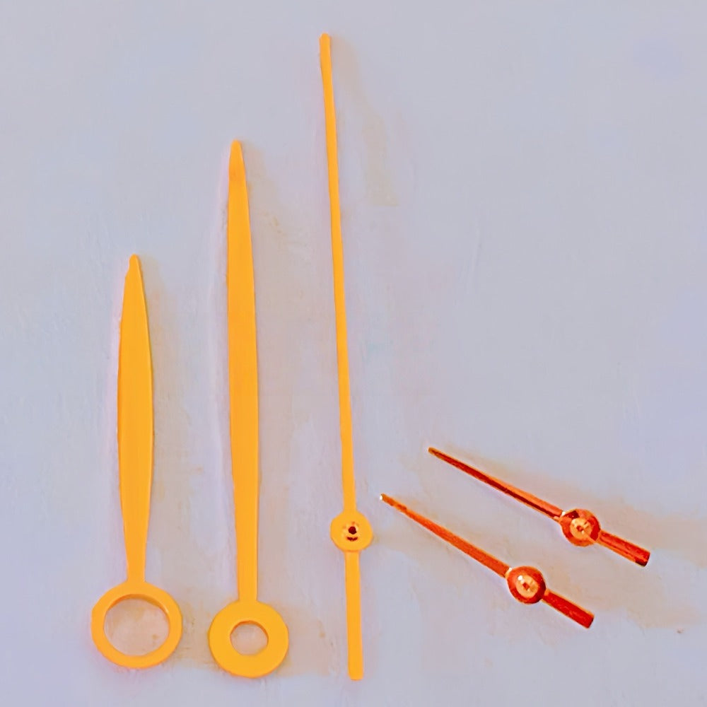 16.8mm Leaf Shape Rose Golden Watch Hands Fit for ETA/Dandong 7750 Movement