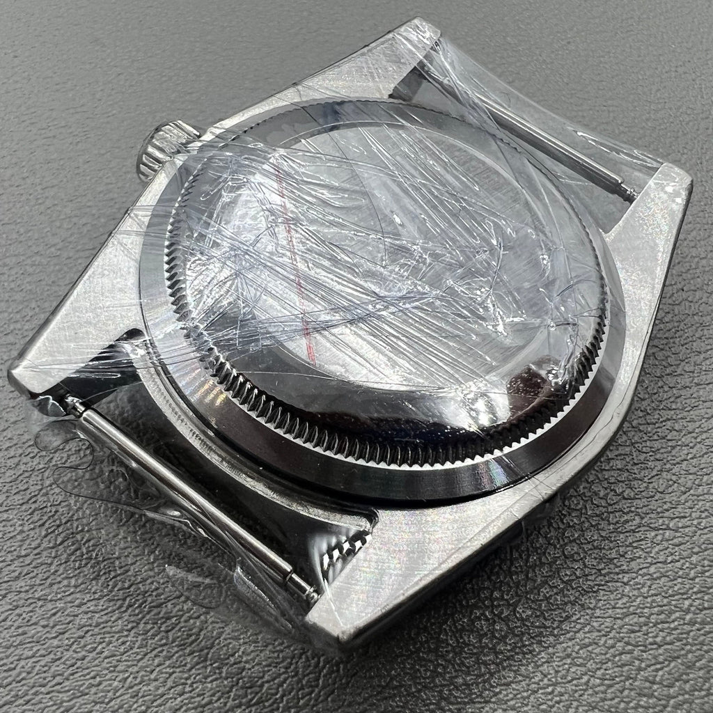 36MM Steel Watch Case Mineral Glass Mirror Case for Miyota 8215/2813/8205/8200
