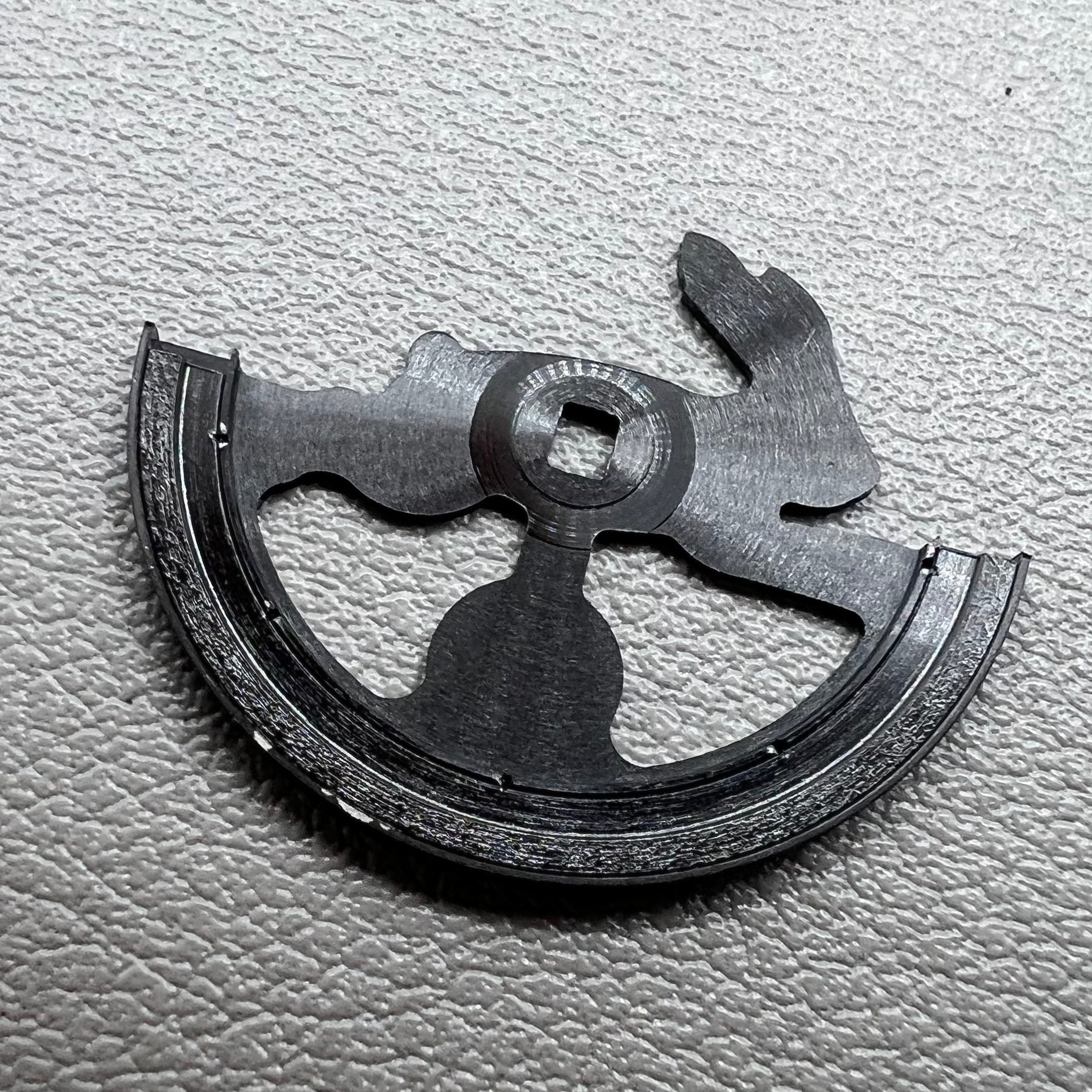 Black Hollow Rabbit Rotor Oscillating Weight for Movement Miyota 8215
