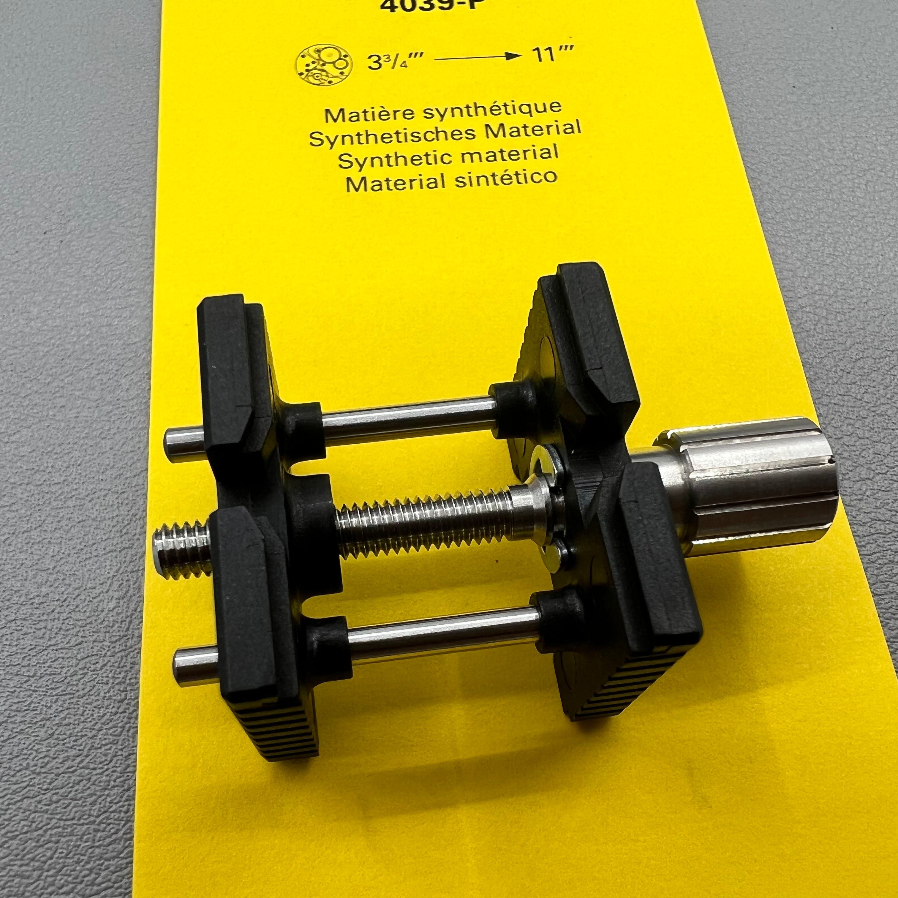 Swiss Bergeon 4039-P Extensible And Reversible Synthetic Movement Holder
