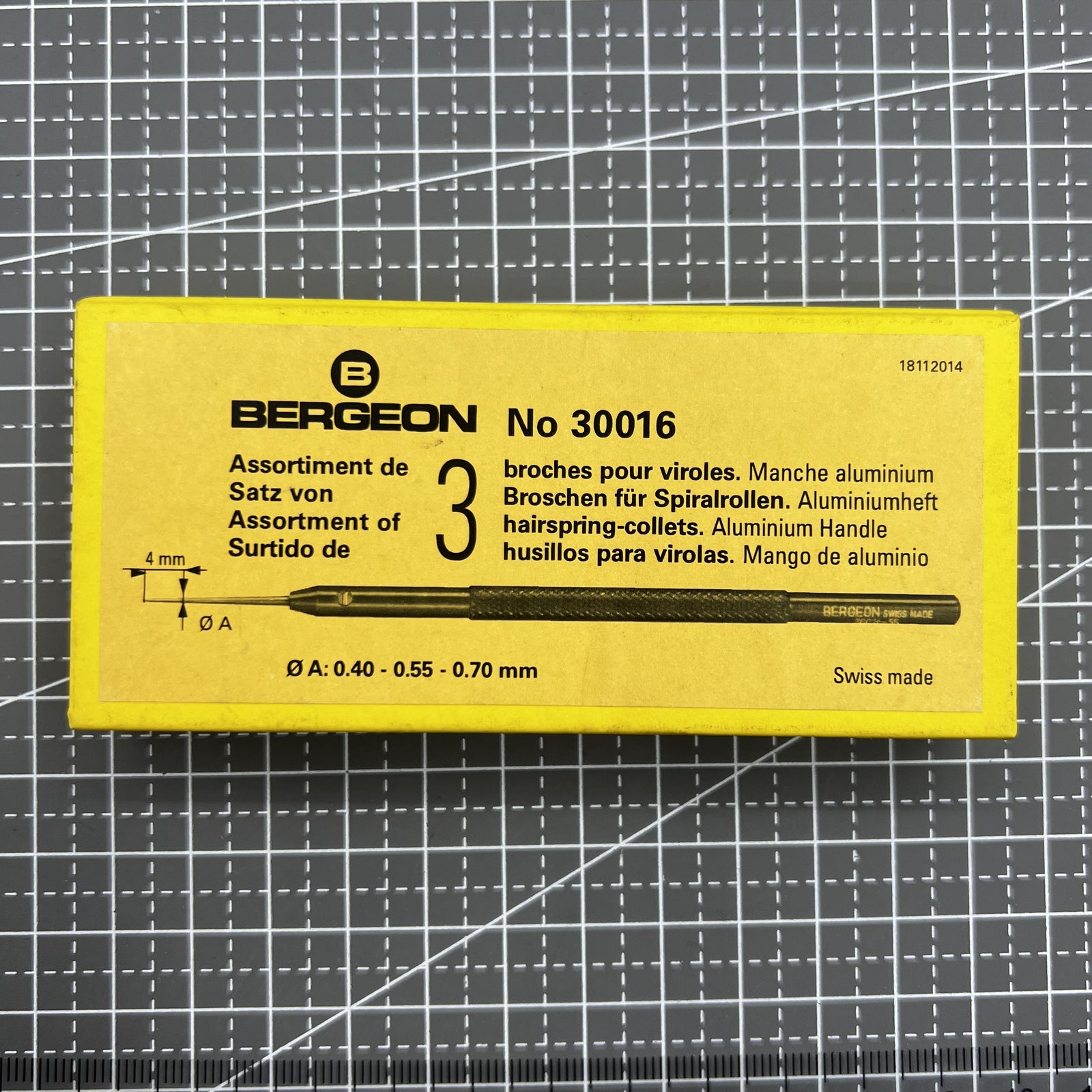Swiss Bergeon 30016 Watch Hairspring Collet