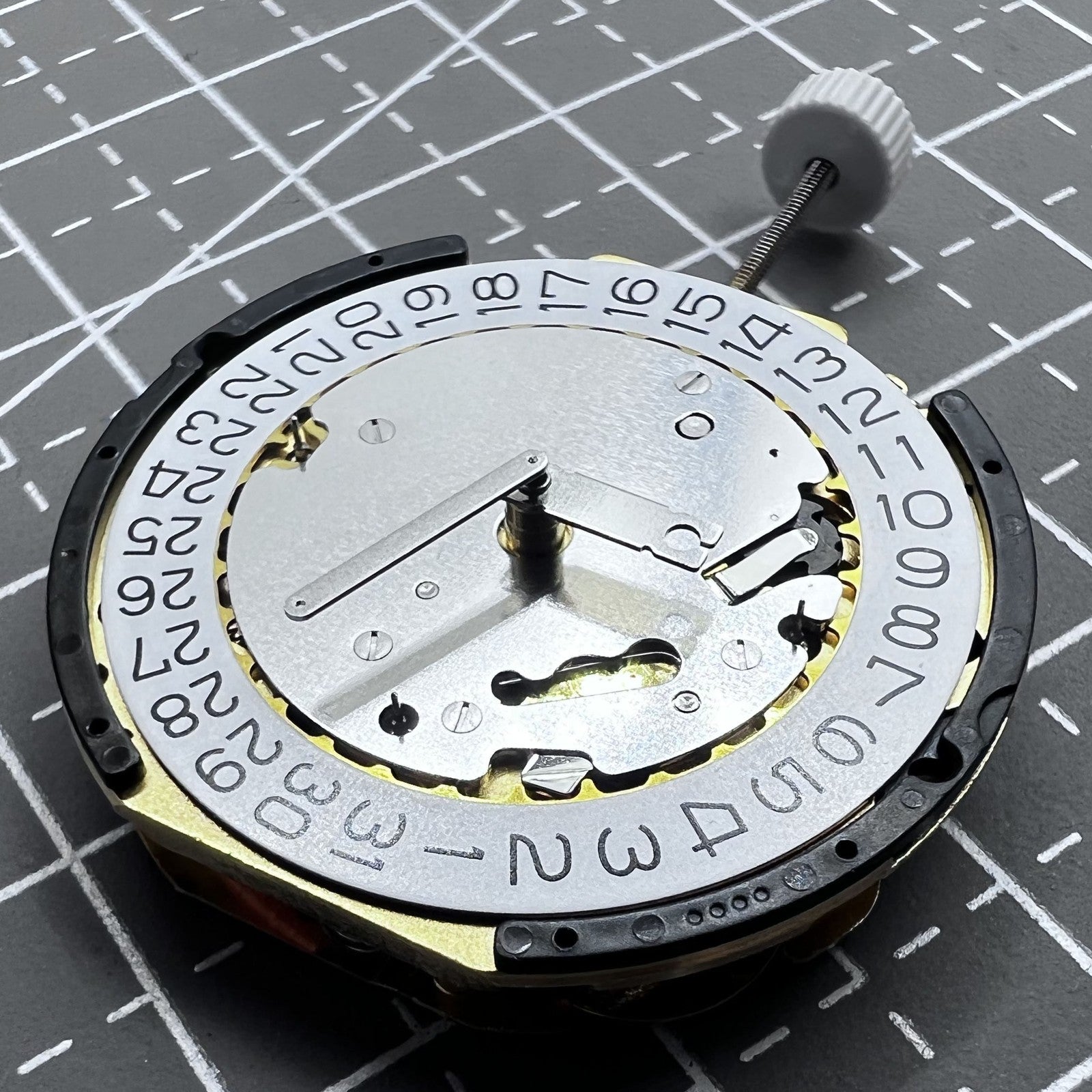 Swiss Ronda 3540.D Quartz Movement Multifunctional 6 Hands
