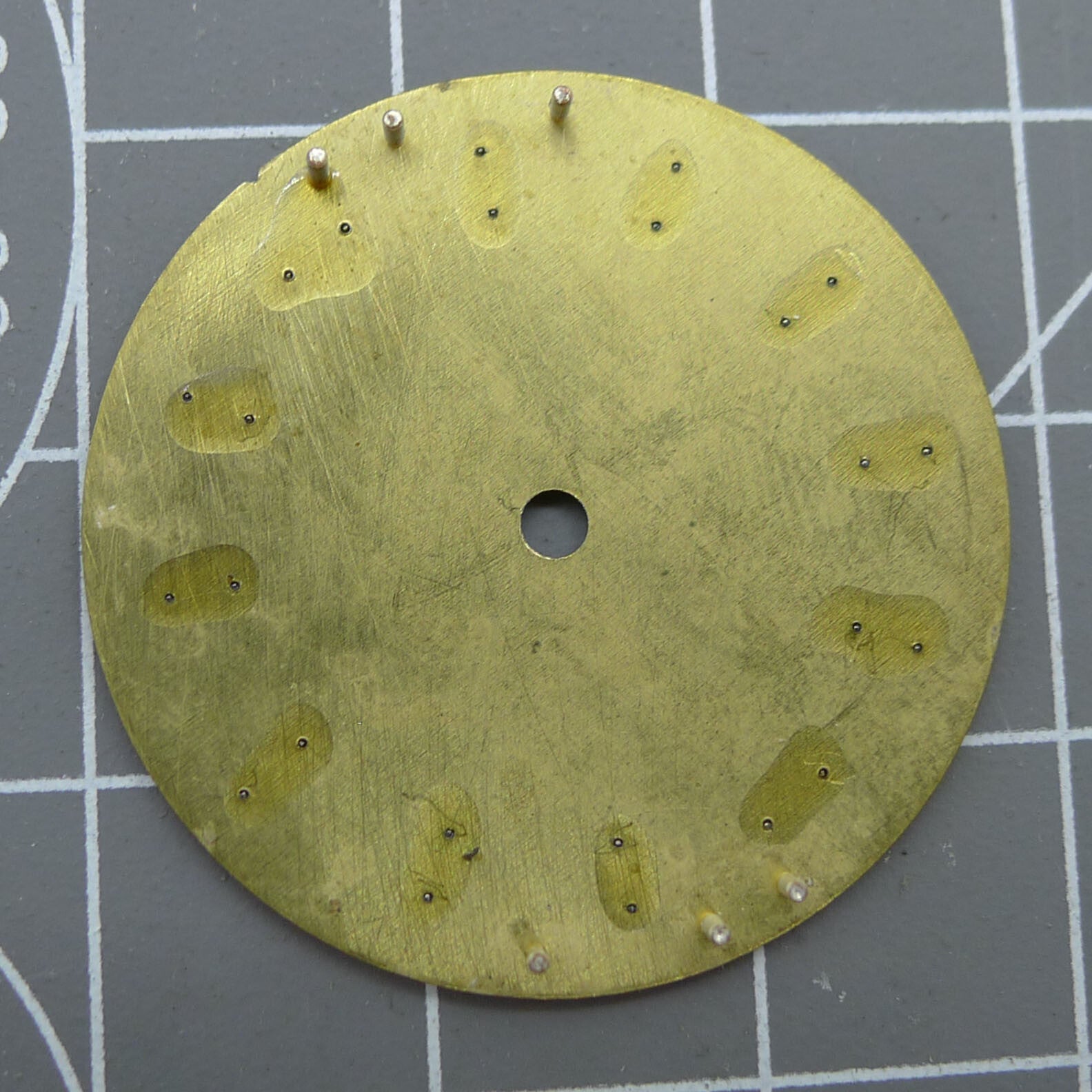 Wholesale 28.5mm Green Lume Numberal Watch Dial for NH35 4R35 Movement