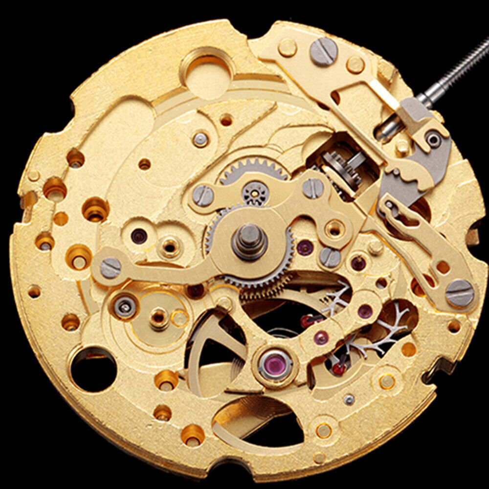 Miyota / Citizen 82S5 Golden Plated Japan Automatic Mechanical Movement