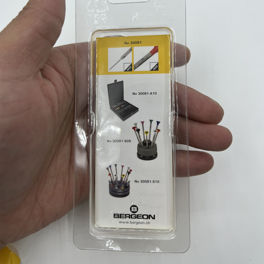 Bergeon 30081-060 Ergonomic Screwdriver 0.60 mm Without Spare Blades