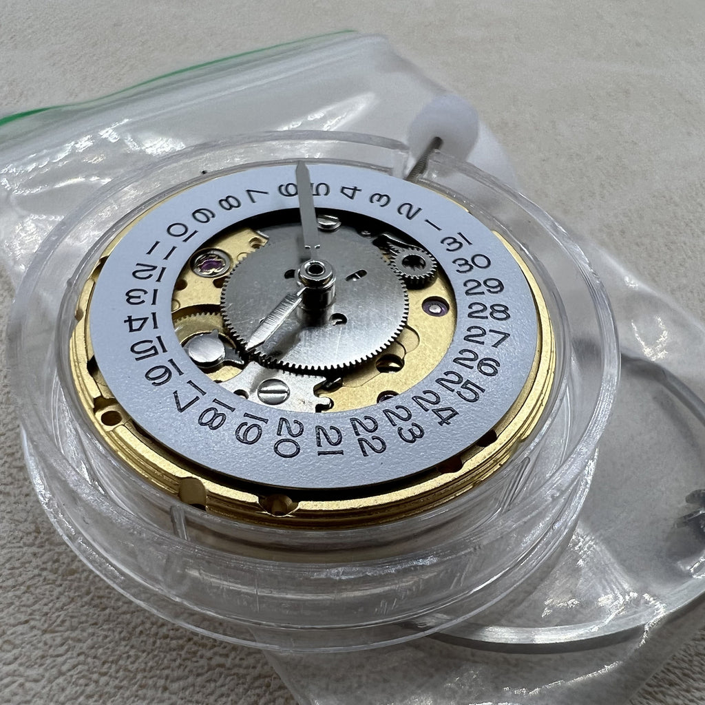 Hangzhou HZ6460 Mechanical Movement Date@3 Replacement of Movement ETA2836