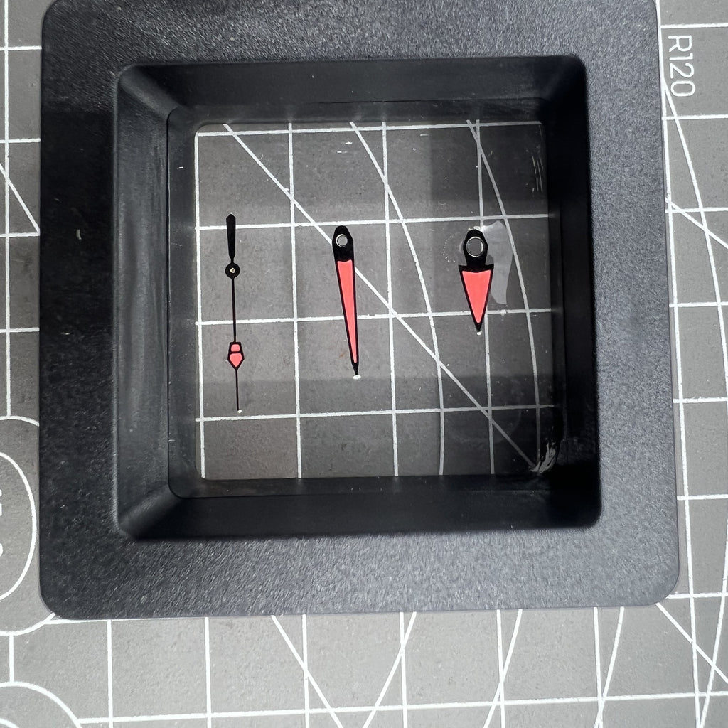New C3 Red Luminous Watch Hands Set For NH35/36/4R/6R Movement P1-7-C