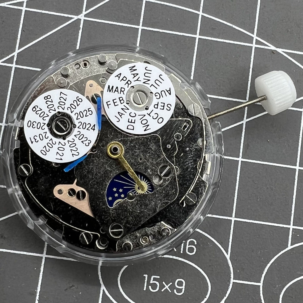 Shanghai Perpetual Calendar Mechanical Movement Replacement of ETA7751