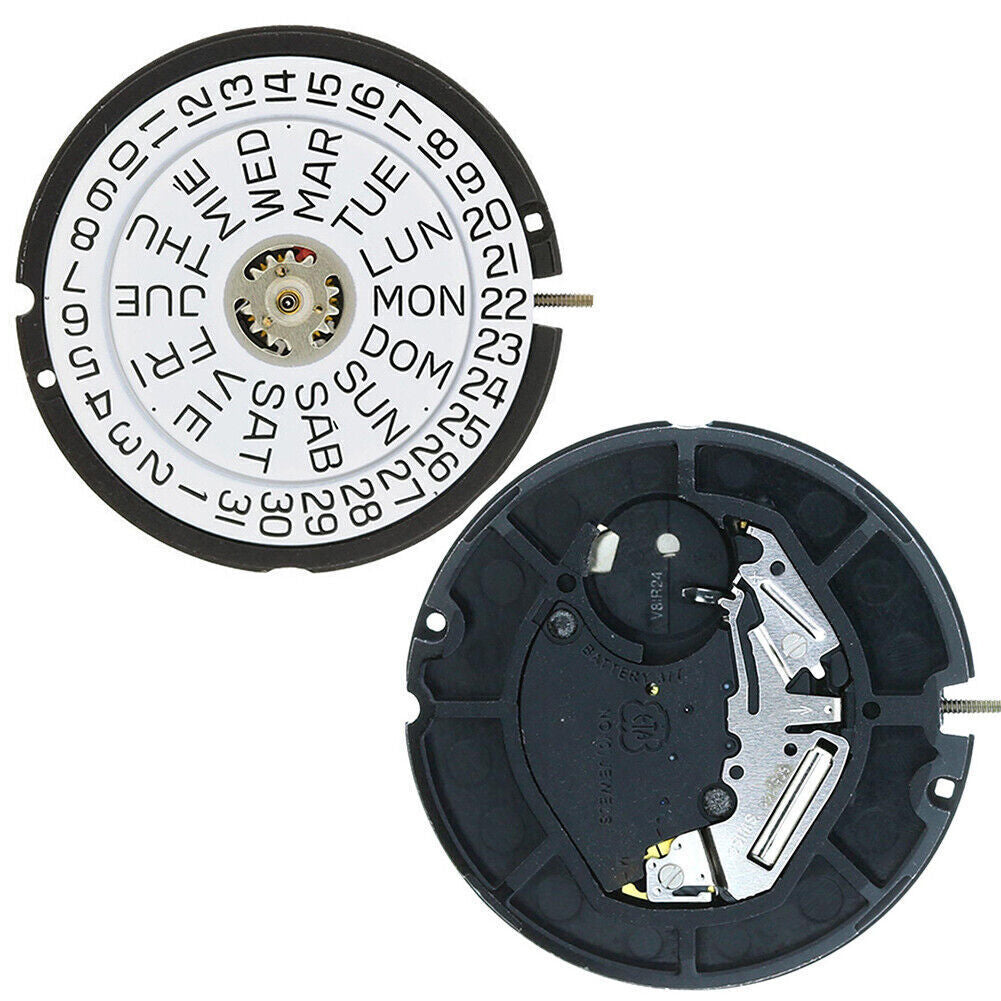 ETA 805.122 Watch Quartz Movement  3 Hands, Day/Date 3