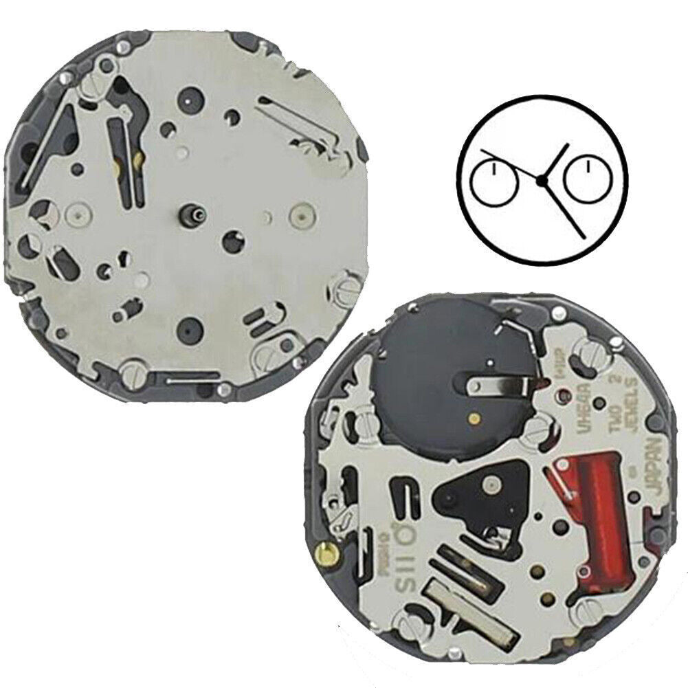 Seiko SII VH64 VH64A Japan Made Watch Quartz Movement