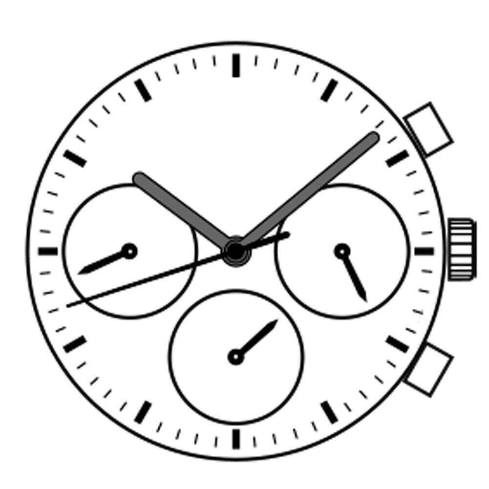 Hattori Epson TMI VD34 VD34A Watch Quartz Movement Japan Made