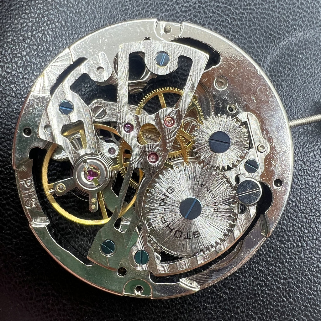 Hollow Silver Manual Winding Mechanical Movement