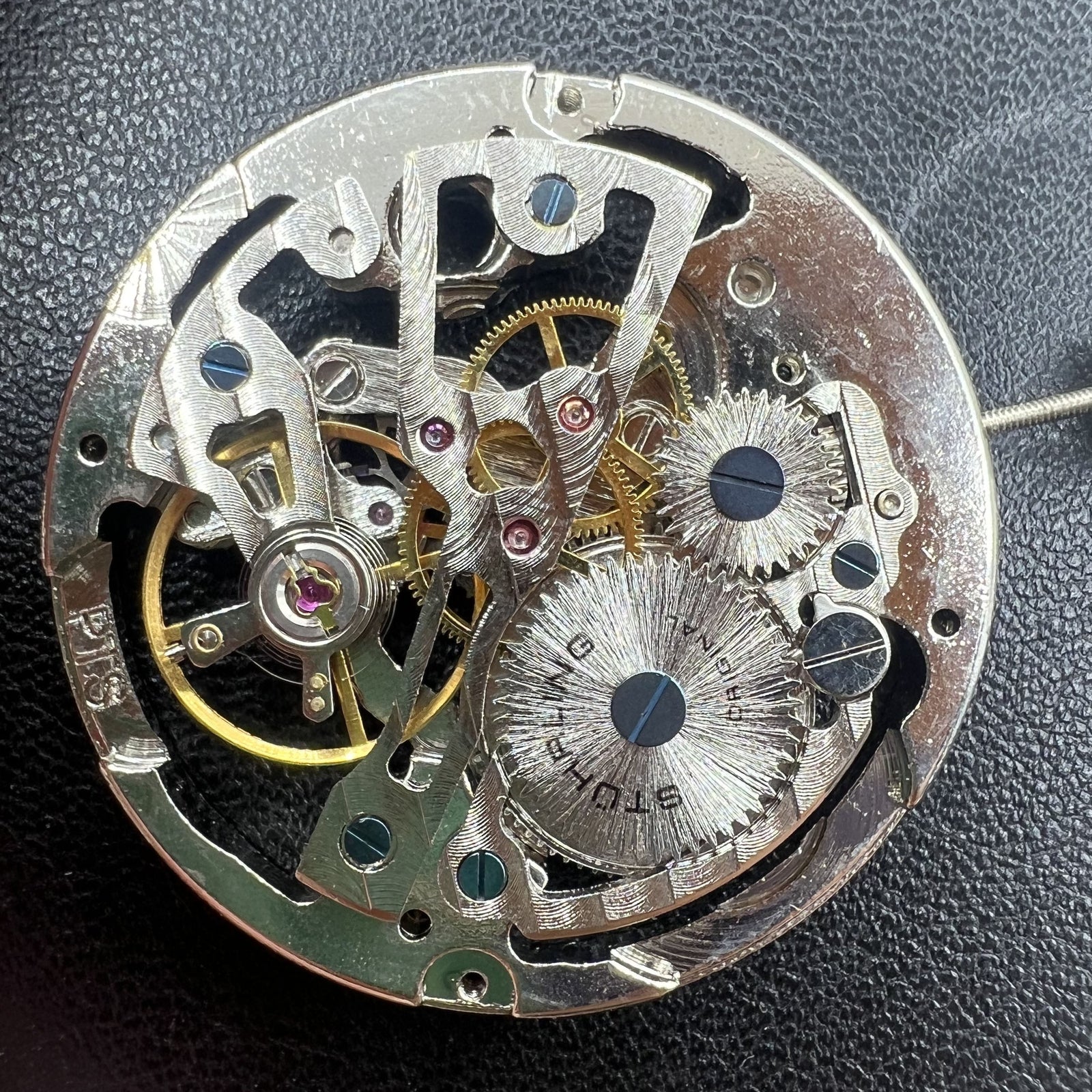 Hollow Silver Manual Winding Mechanical Movement