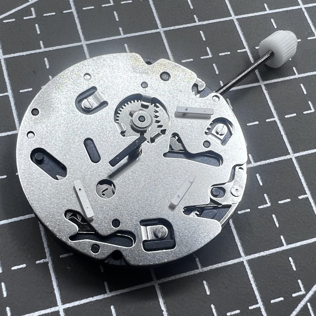 Swiss Silver ISA 9238 Quartz Movement 6 Hands Multifunctional Movement