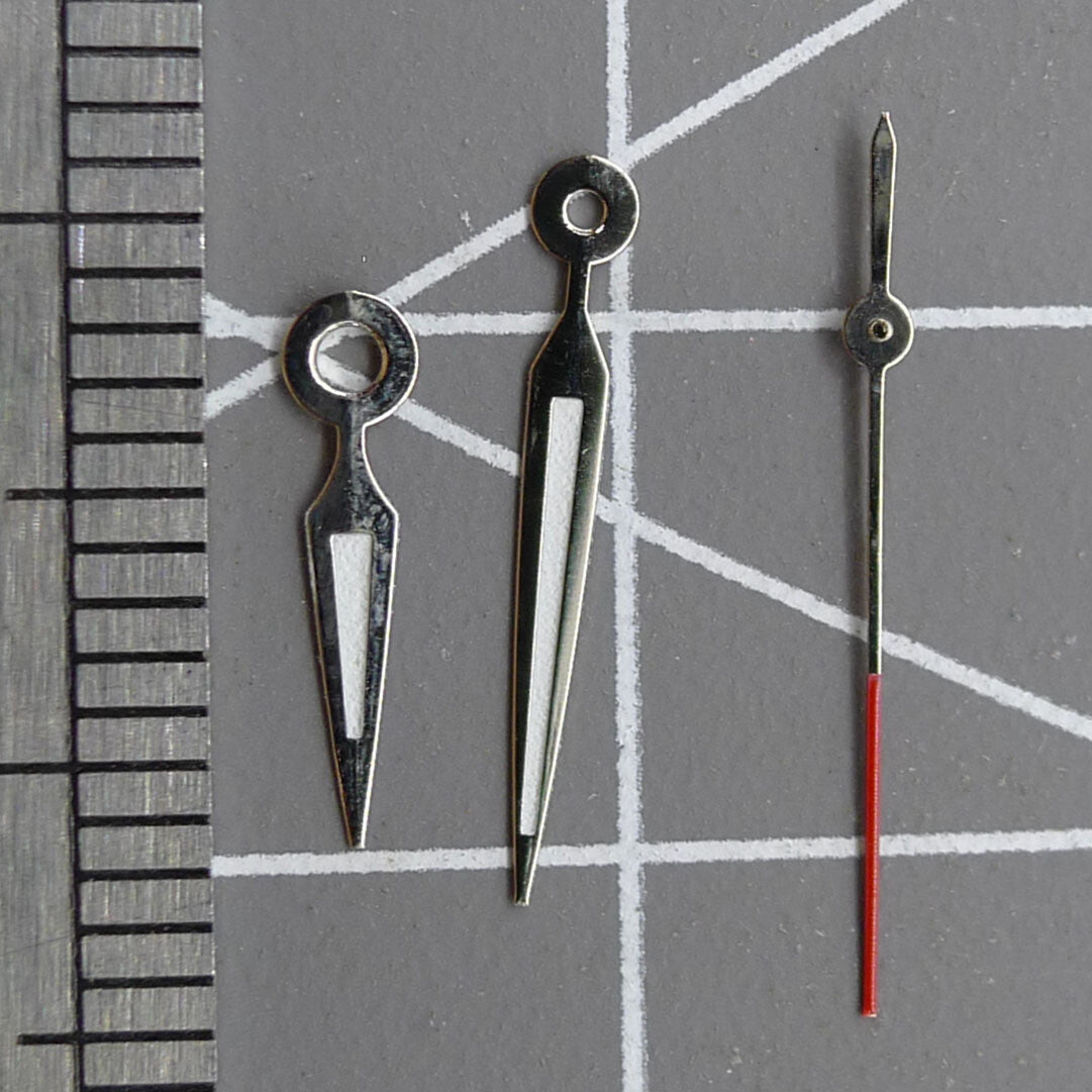 Luminous Arrow Shape Watch Hands For Miyota 2035 Watch Quartz Movement P1-H2-C1