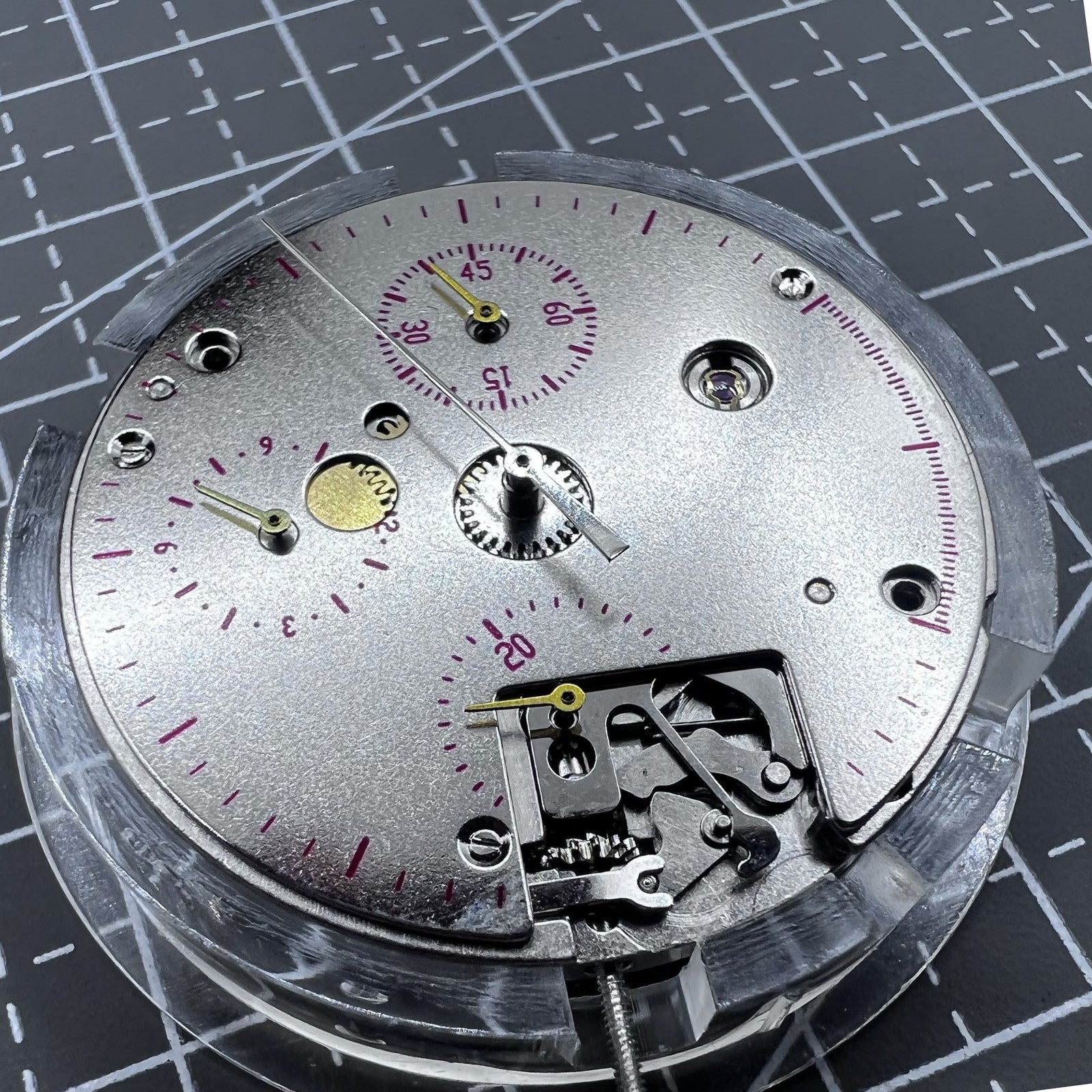 Seagull Tianjin ST1903 Manual Mechanical Movement  24 Hour Display