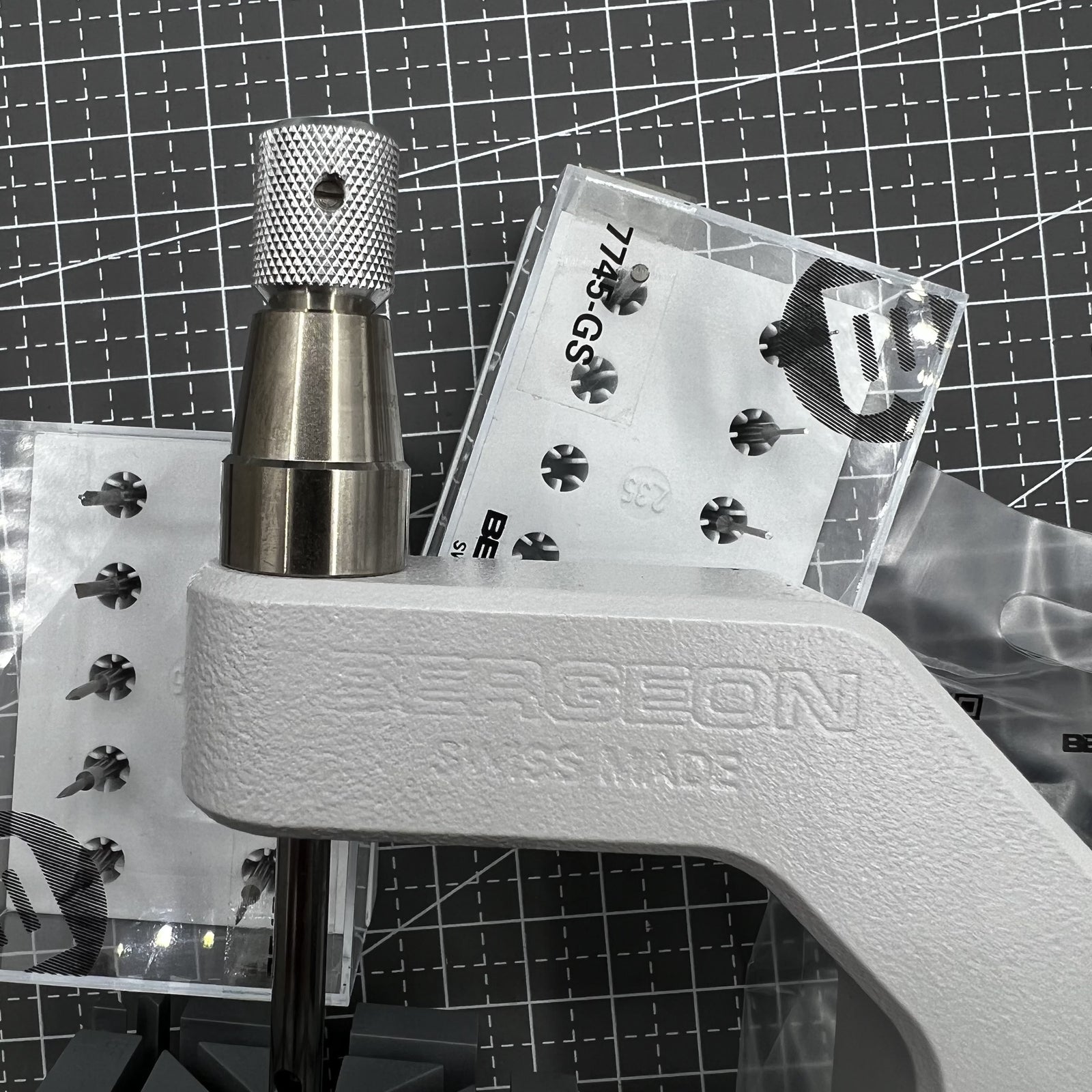 Swiss Bergeon 7745-100 Watch Bracelet Pin Pusher Press