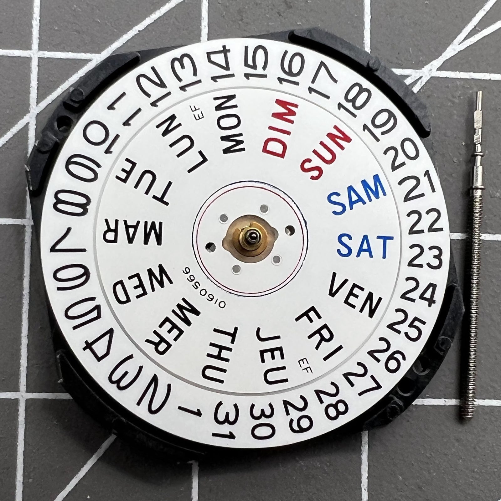 Japan Hattori Epson VX43 VX43E Watch Quartz Movement