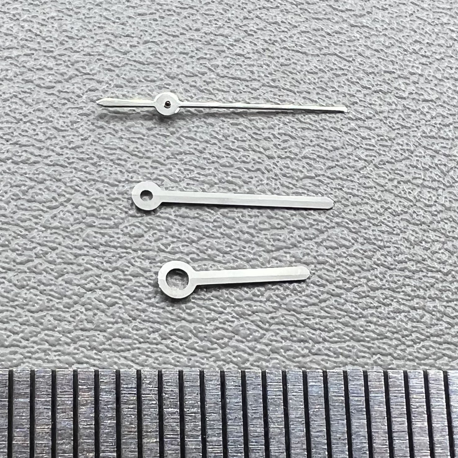 2 Sets/Pack 10mm Silver Trim Hands for Miyota 2315 2035 2036 2115 2305 Movement