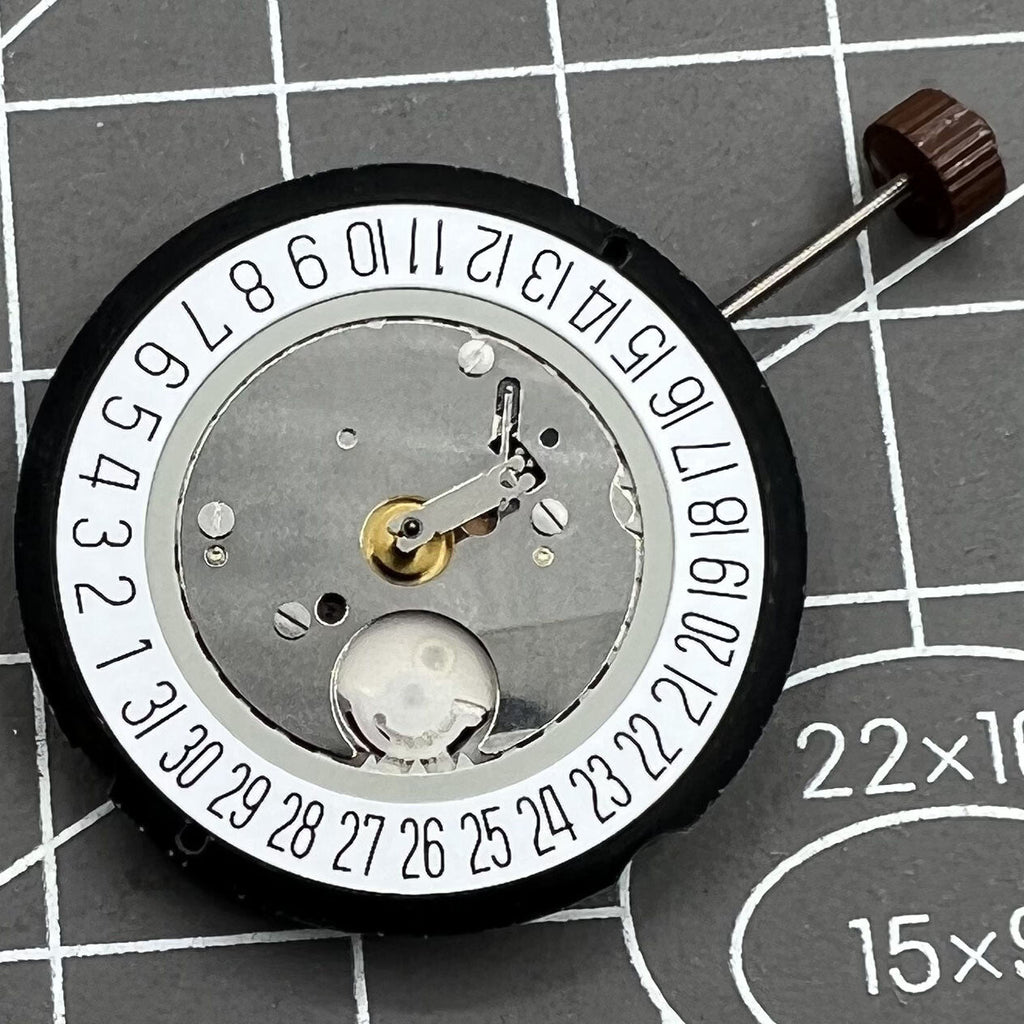 Swiss H2 Ronda 515 Quartz Watch Movement Date@6 HCP2 High Canon Pinion