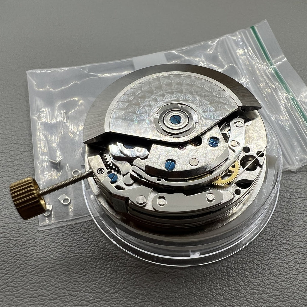 Chronograph Movement @6 White Single Calendar Second @9 ETA 7750 Replacement
