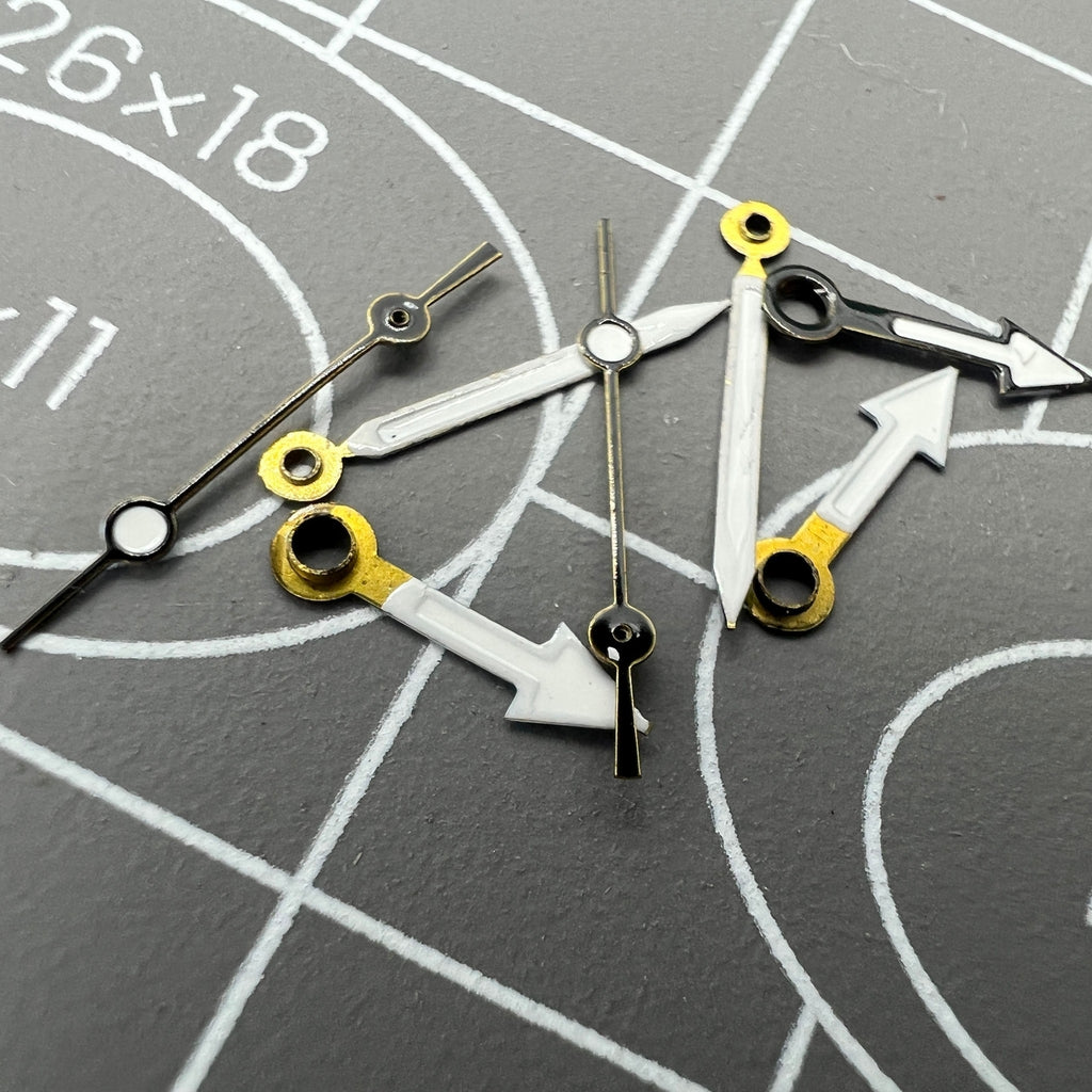 NO.1244 Black Set of Watch Hands for Miyota 2035 Movement