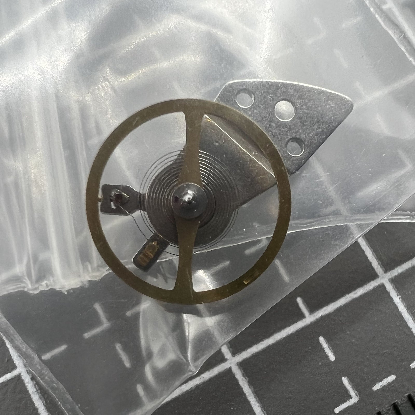 Silver Complete Balance Wheel with Splint for Miyota 8200 8215 Movement