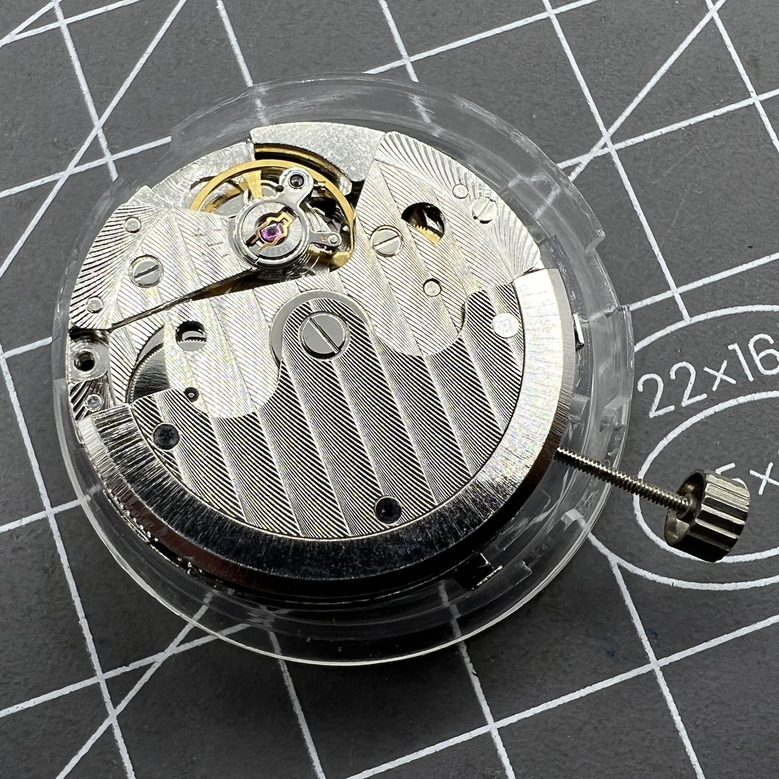 Seagull T16 Mechanical Movement Small Second At 2/6/10 Single Calendar