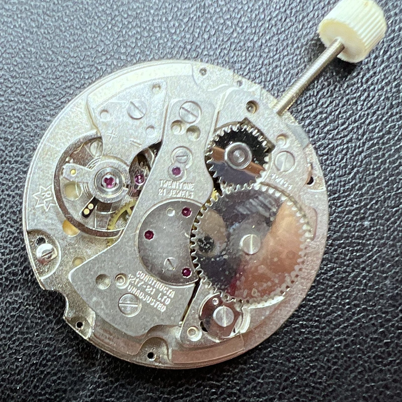 Swiss Disassembled RONDA MATIC 1217-21 Manual Winding Movement