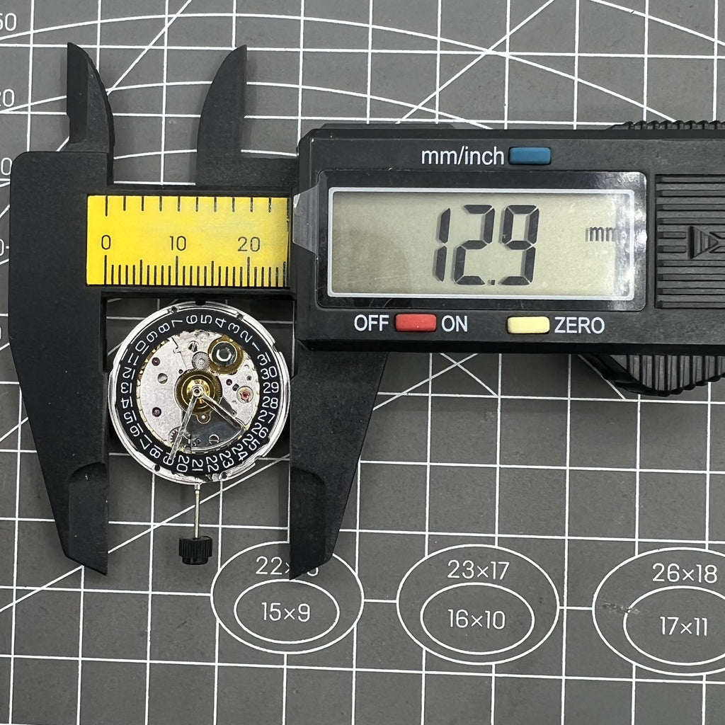 Seagull 2824 Mechanical Movement Single Calendar At 3 Black Dial