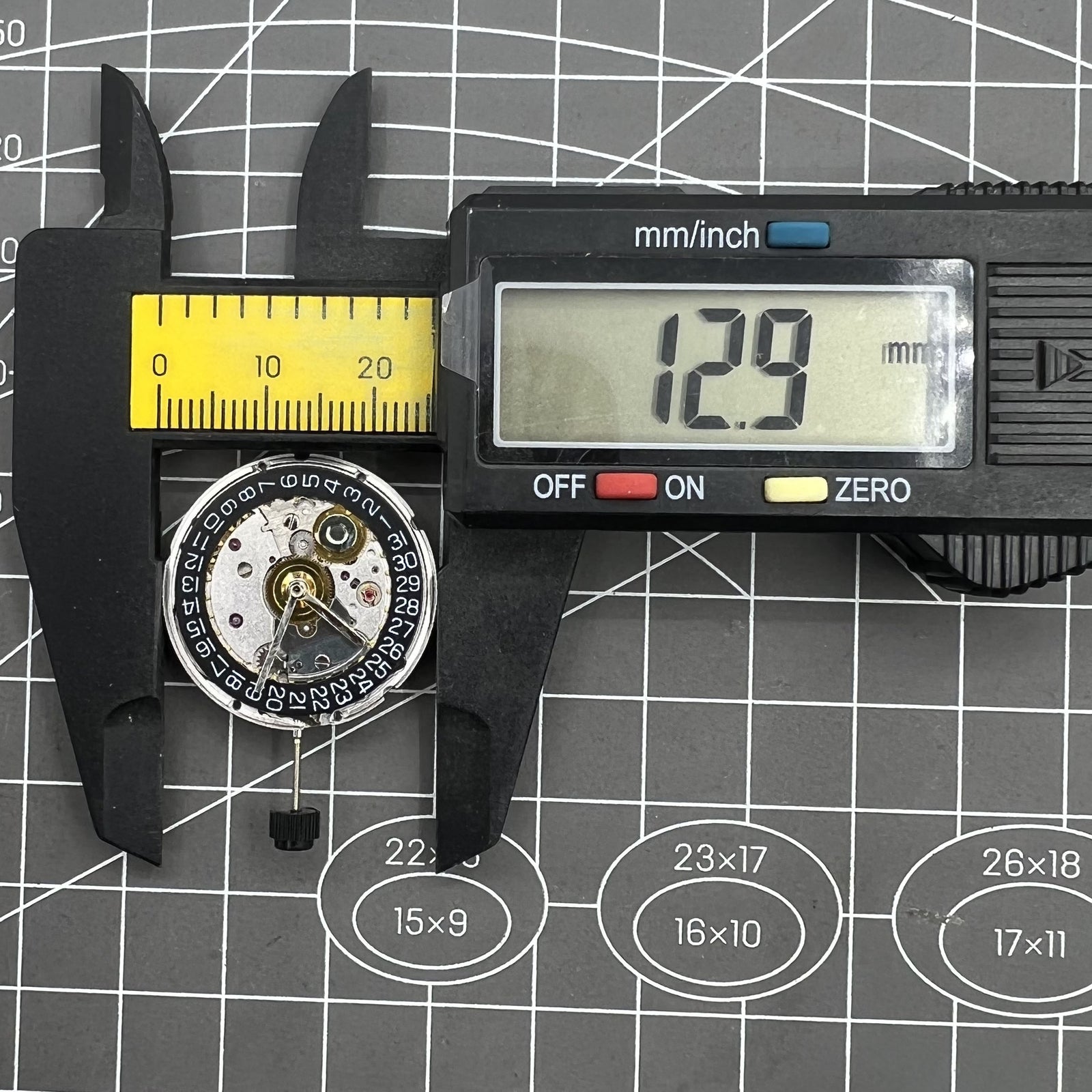Seagull 2824 Mechanical Movement Single Calendar At 3 Black Dial