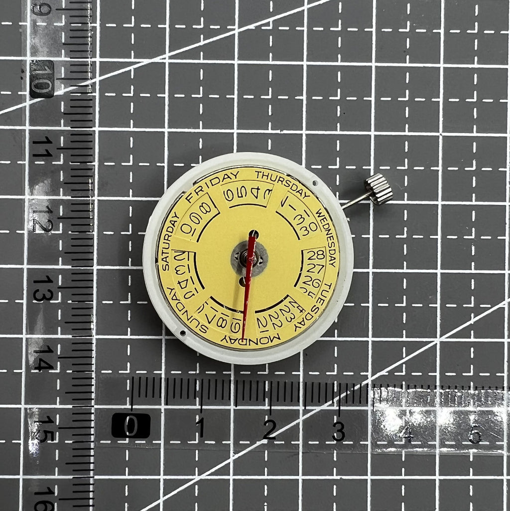Tianjin Seagull T16 Day Date Automatic Mechanical Movement Golden Dial