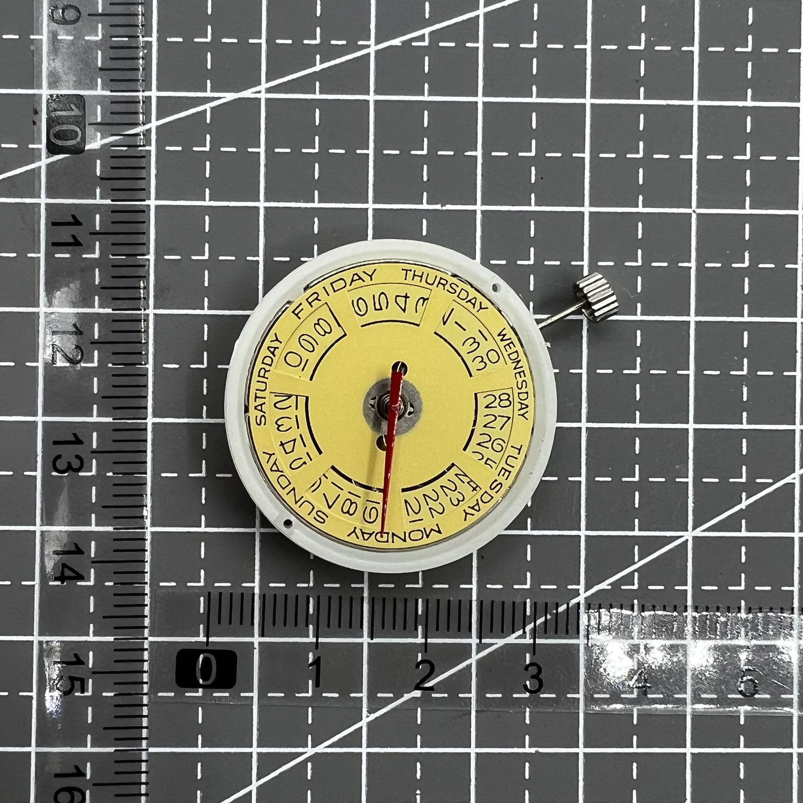 Tianjin Seagull T16 Day Date Automatic Mechanical Movement Golden Dial