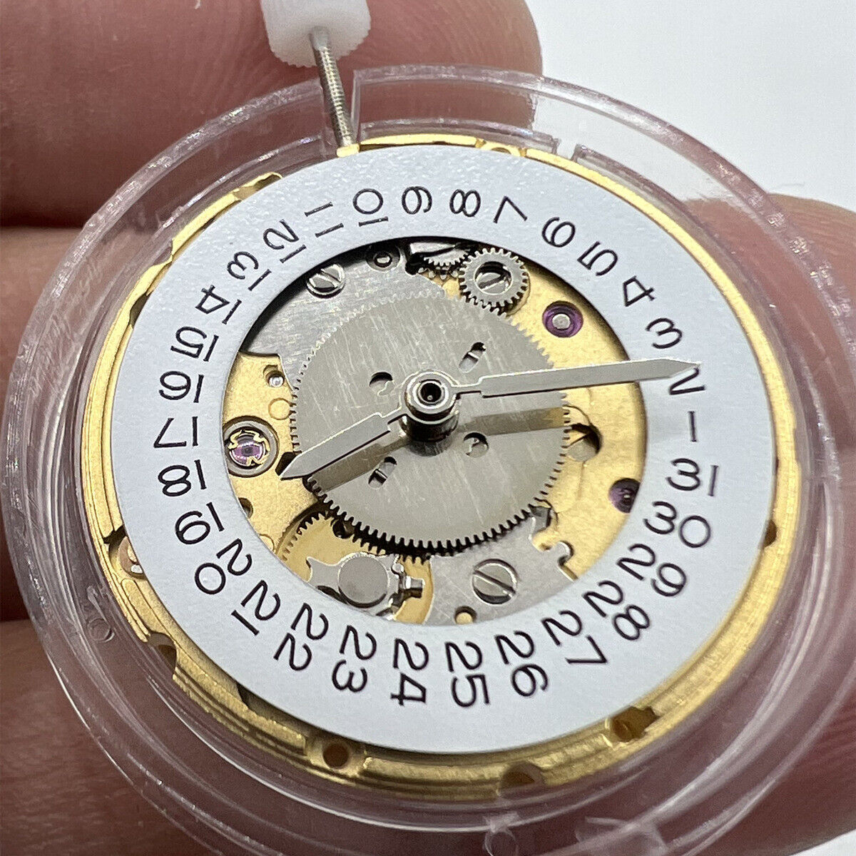 China Made Hangzhou HZ6460 Mechanical Movement Date@3 Replacement of ETA2836