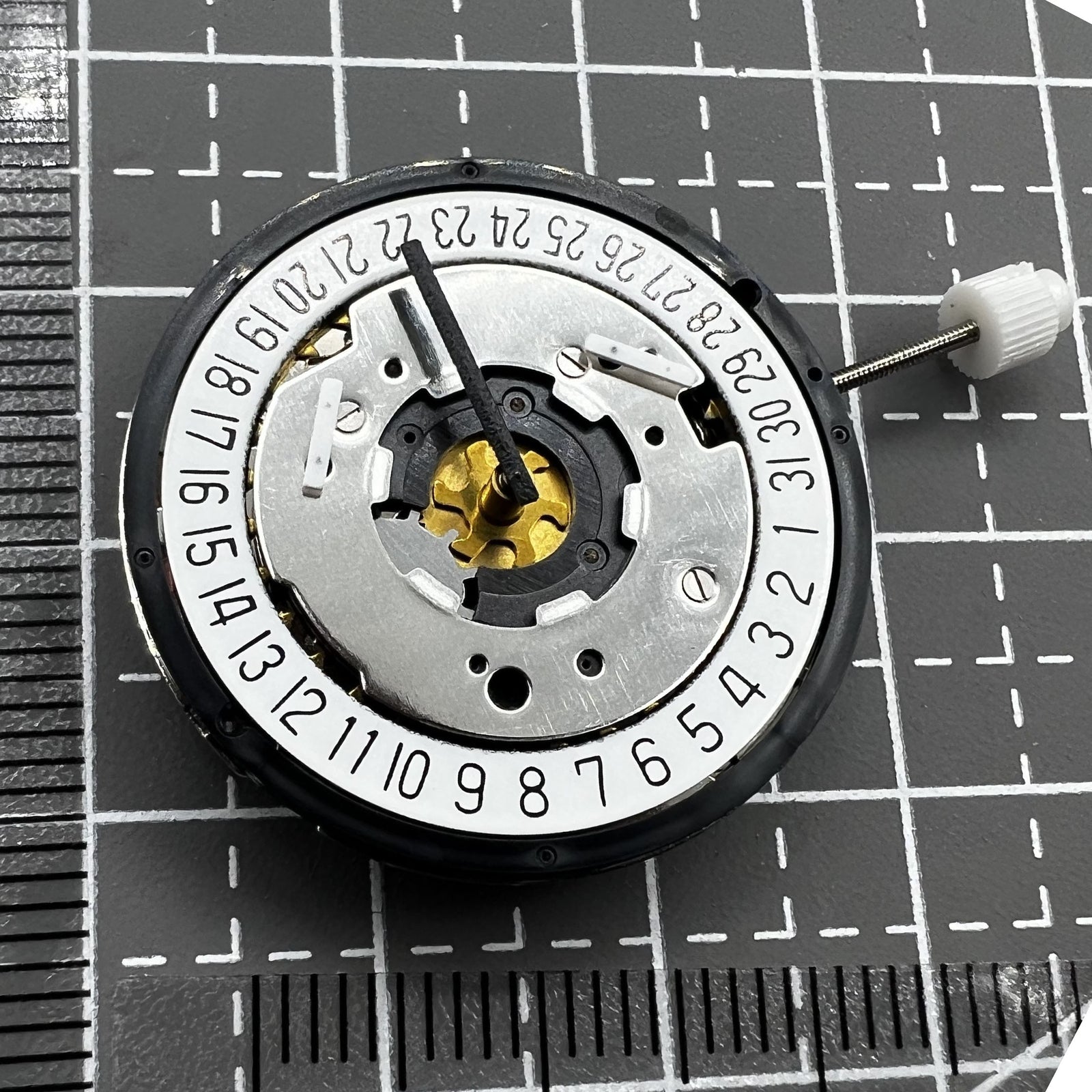 Golden ISA 8271 Date At 6 Quartz Movement Multifunctional