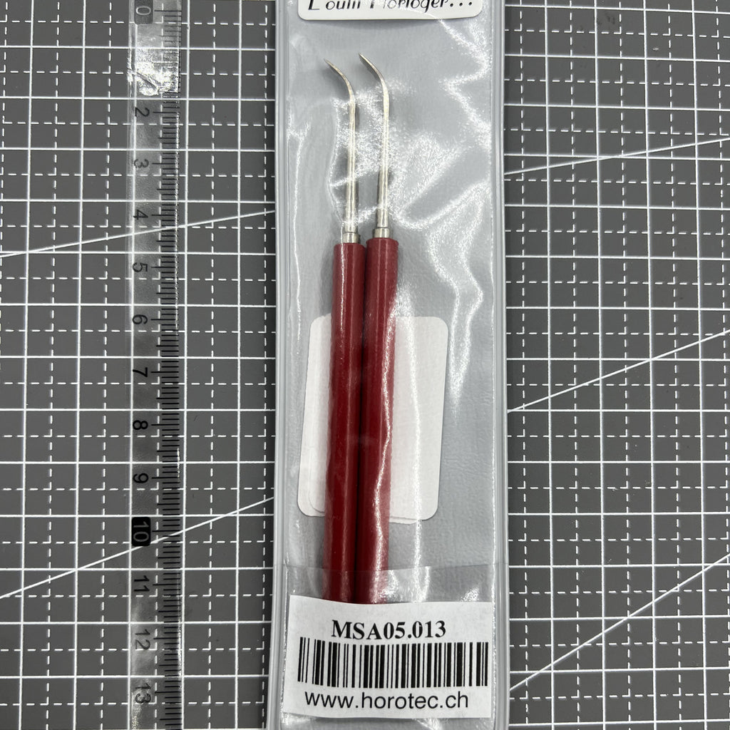 Swiss Horotec MSA05.013 Pair of Hand Levers for Wrist Watches Width Tips 3.00 mm