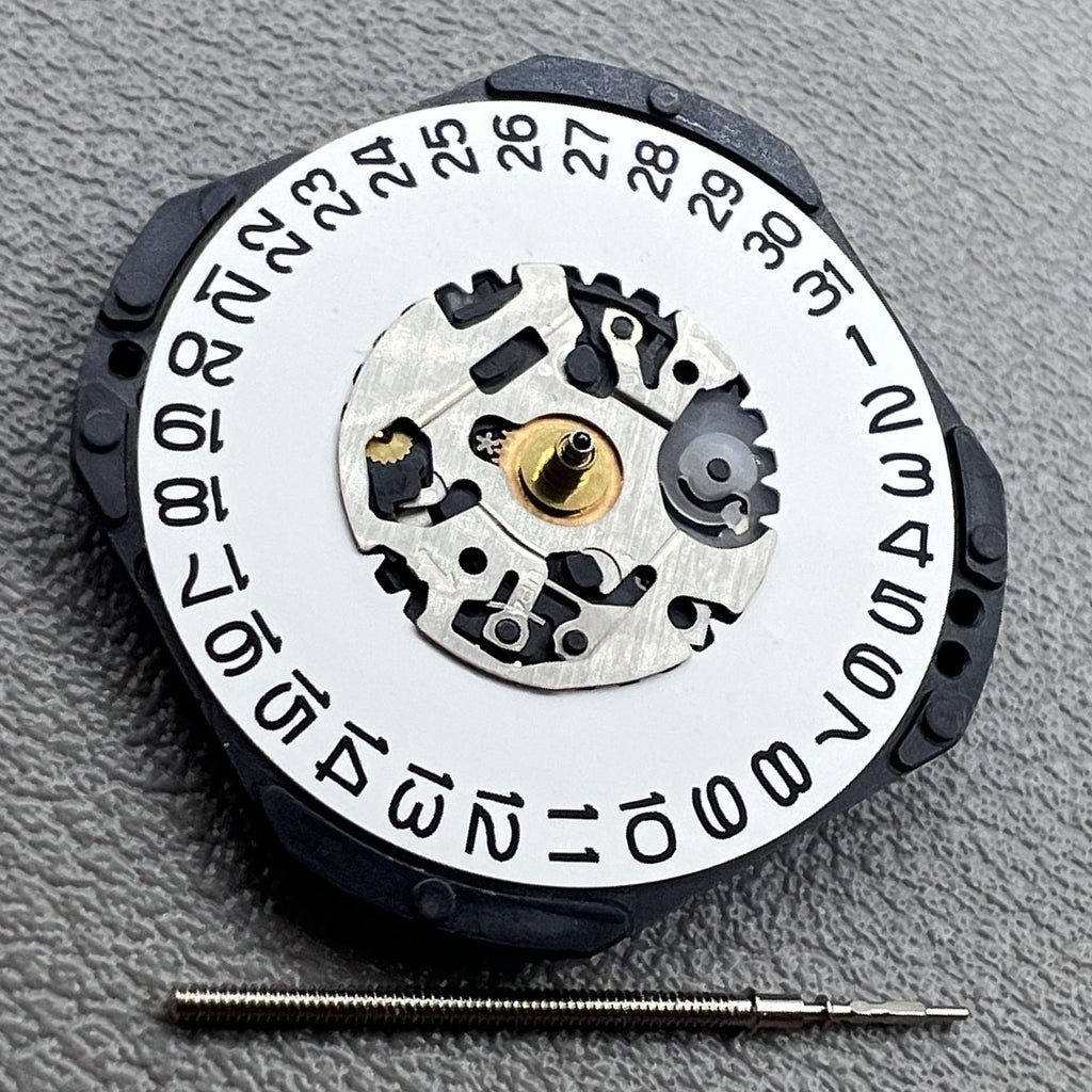 Japan Seiko 7N32C Quartz Movement 3 Hands Single Calendar Date At 3