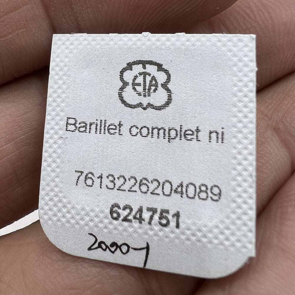 Watch Part Complete Barrel With New Mainspring Spare Parts Fit For ETA 2000-1