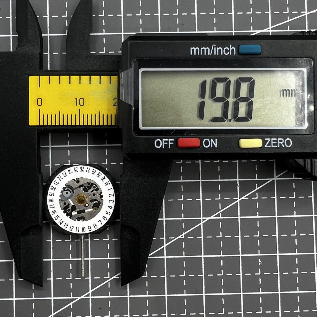 Japan Hattori Epson VX19 VX19E Quartz Movement Date At 6 Movement