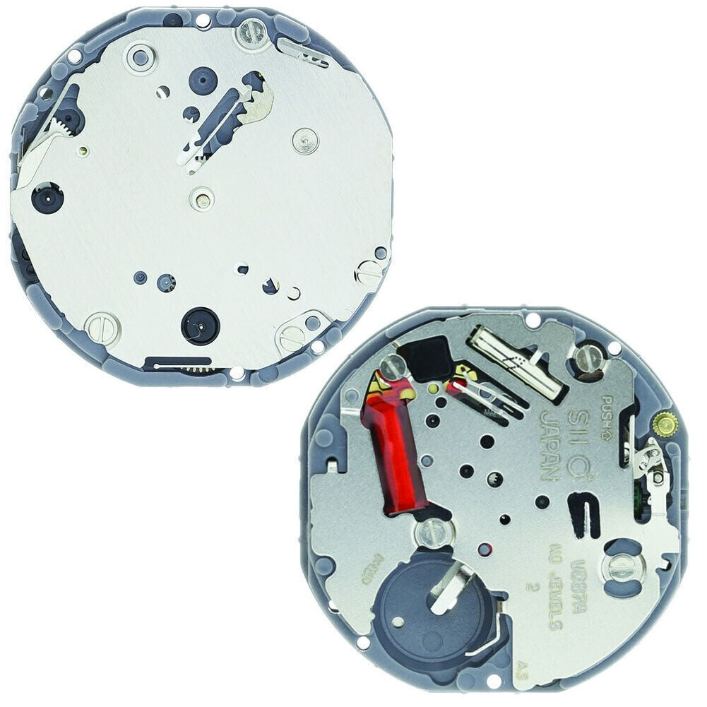 Hattori Epson TMI VD87 VD87A Watch Quartz Movement Japan Made
