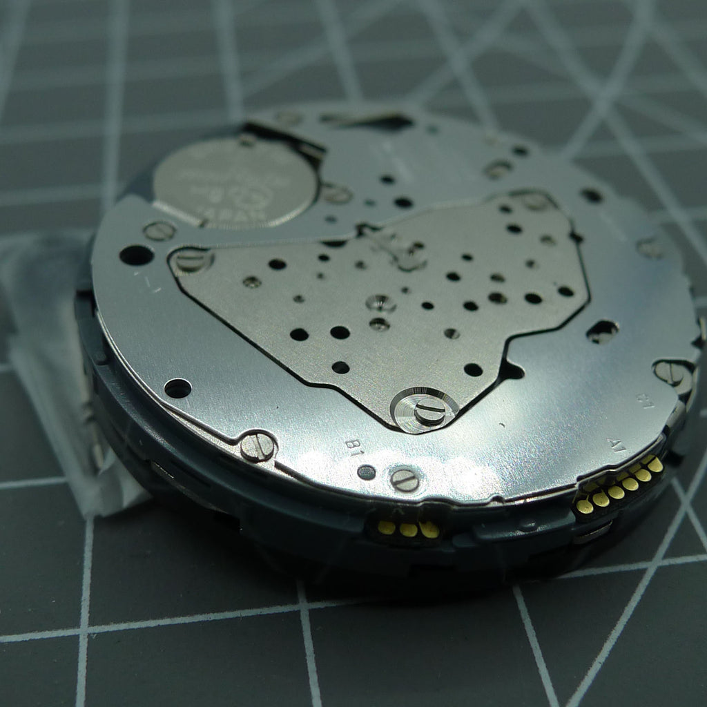 Miyota 6S50 Quartz Movement Date At 12 3 Hands Small Second @3@6@9