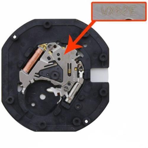 Hattori Epson TMI VX62 VX62E Watch Quartz Movement Japan Made