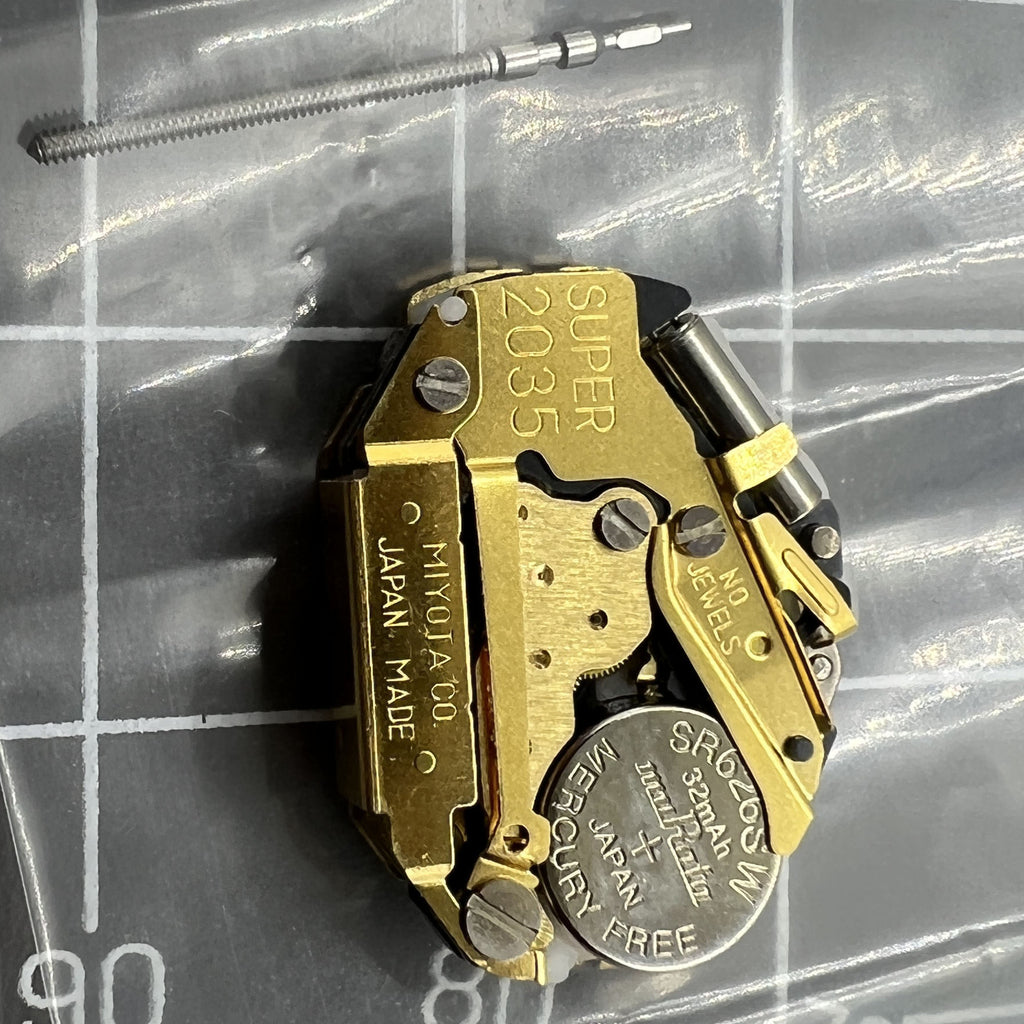japan Made Miyota SUPER 2035 Japan Quartz Movement