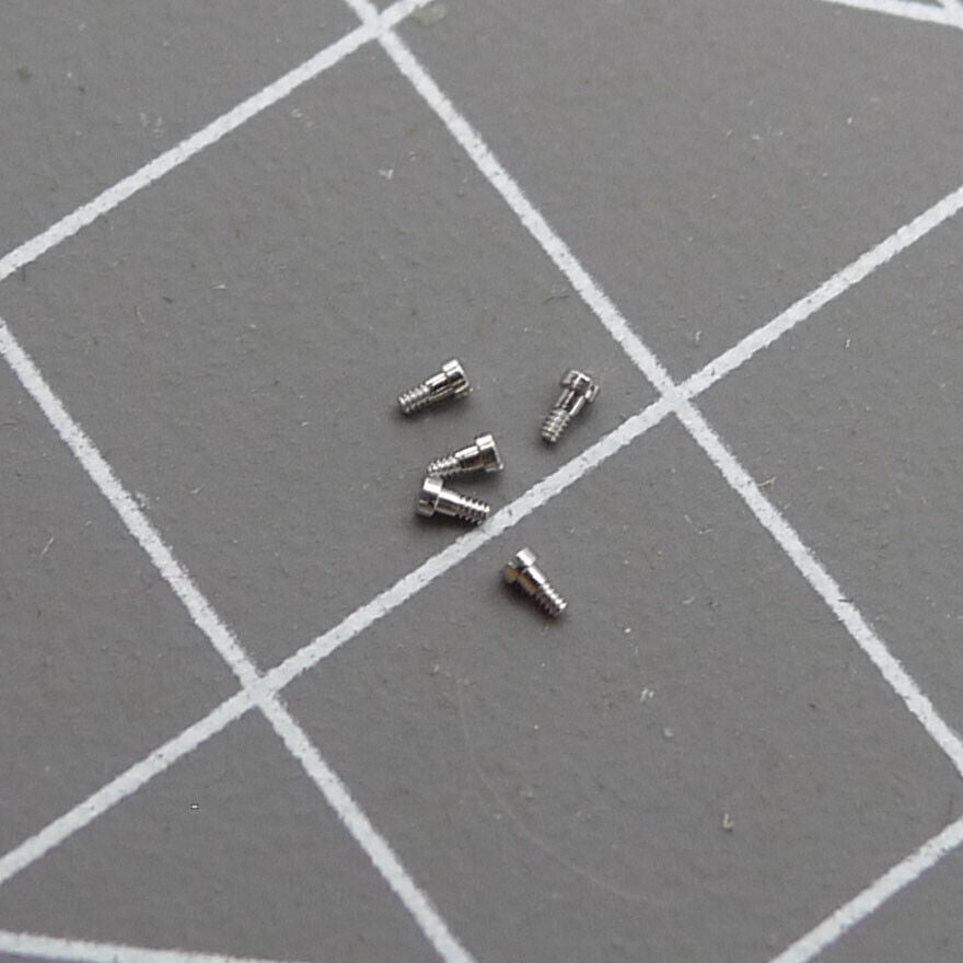 3 PIECES 3135-5452 Screw for Hairspring Bridle Replacement for RLX 3135 Movement